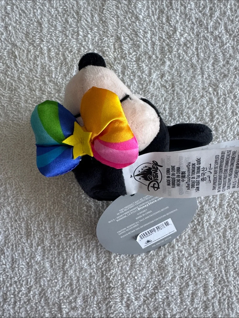 Disney Disneyland Resort 70th Anniversary Headband Plush Mickey Mouse Accessory